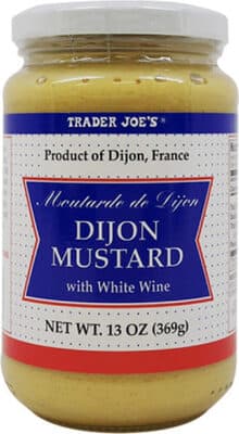 TRADER JOE'S, DIJON MUSTARD WITH WHITE WINE