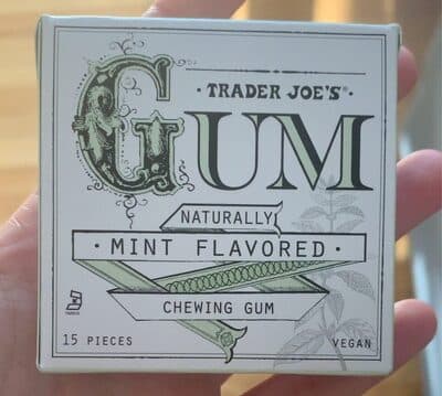 Gum Naturally Mint Flavored Chewing Gum
