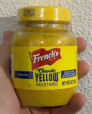 Yellow Mustard Jar