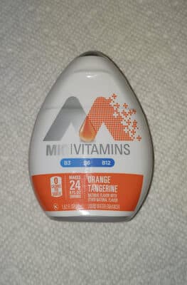 Vitamins, Liquid Water Enhancer, Orange Tangerine — contains Sucrose Acetate Isobutyrate