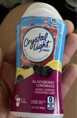 Crystal light blackberry lemonade