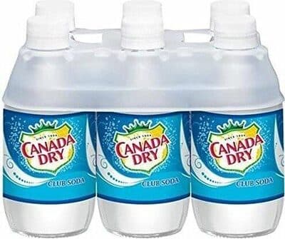 Canada Dry Club Soda - 6 PK