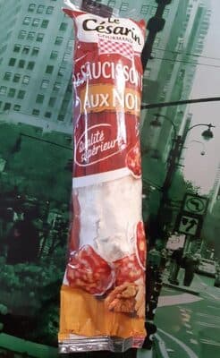 Saucisson sec aux noix