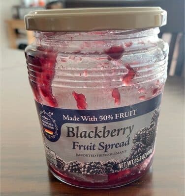 BLACKBERRY FRUIT SPREAD, BLACKBERRY