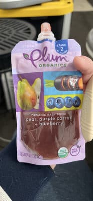 Pear, Purple Carrot + Blueberry