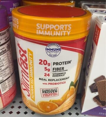 ADVANCED IMMUNITY MEAL REPLACEMENT SMOOTHIE MIX, ORANGE CREAM SWIRL, ORANGE CREAM SWIRL