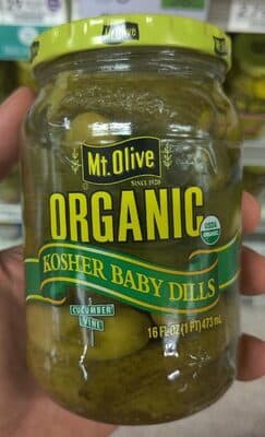 KOSHER BABY ORGANIC DILLS, KOSHER BABY