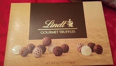 Lindt gourmet truffles