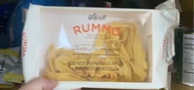 ENRICHED EGG NOODLES, EGG NEST PAPPARDELLE NO. 101