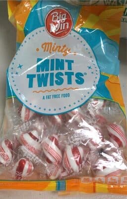 MINT TWISTS MINTY CANDY, MINT TWISTS