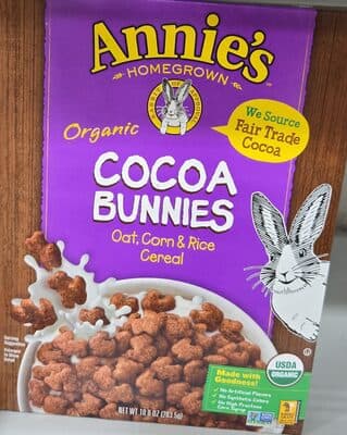 Annie's Organic Cocoa Bunnies Breakfast Cereal