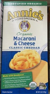 Macaroni & Classic Cheddar