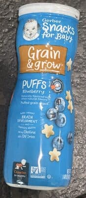 Gerber Puffs Blueberry imp