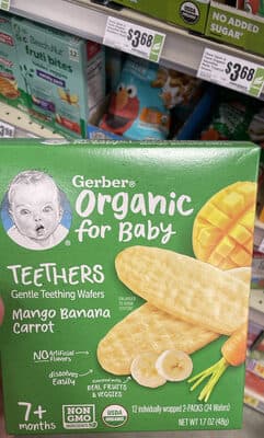 TEETHERS Mango Banana Carrot