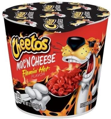 Cheetos Mac 'N Cheese Flamin' Hot Flavor