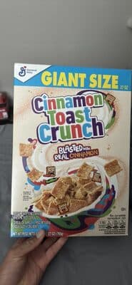 Cinnamon Toast Crunch Whole Grain Breakfast Cereal Giant Size