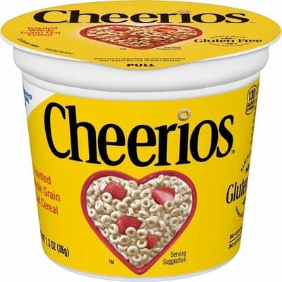 Cheerios Breakfast Cereal Cup