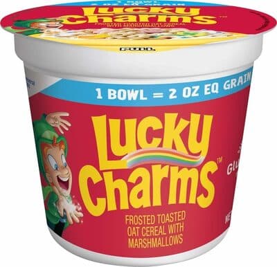 Lucky Charms Breakfast Cereal Cup 60/2 OZ
