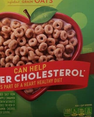 Apple Cinnamon Cheerios Gluten Free Breakfast Cereal Large Size