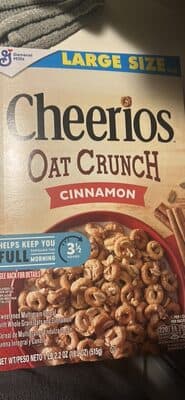 Cheerios Oat Crunch Cinnamon