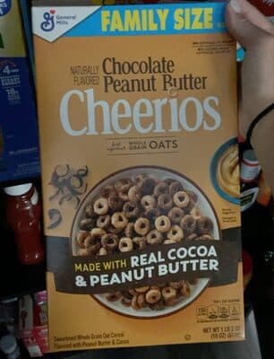 Chocolate peanut butter cheerios