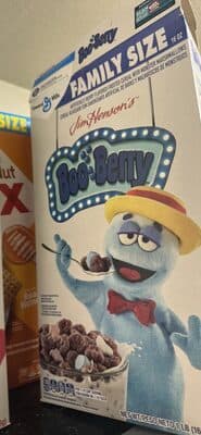 Boo Berry Halloween Breakfast Cereal
