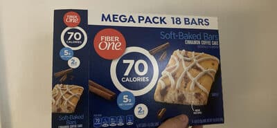 Soft-Baked Bars Cinnamon Coffee Cake