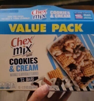 COOKIES & CREAM BARS, COOKIES & CREAM