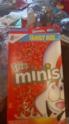 Trix Mini Breakfast Cereal