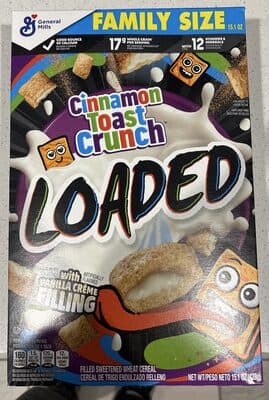 Cinnamon Toast Crunch Loaded Breakfast Cereal