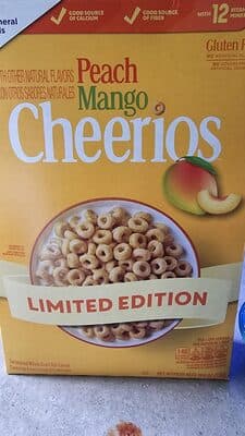 Peach Mango Cheerios Breakfast Cereal