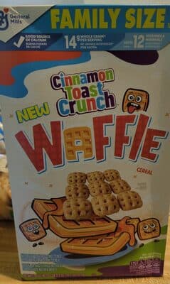 Cinnamon Toast Crunch Waffle