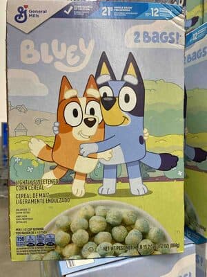 Bluey Breakfast Cereal 2 Pack