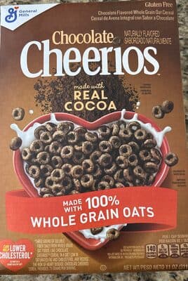 Chocolate Cheerios Breakfast Cereal