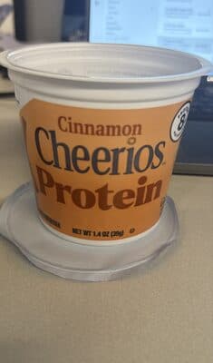 Cheerios Protein Cinnamon Breakfast Cereal Cup