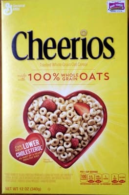 Cheerios Original Gluten Free Breakfast Cereal Large Size