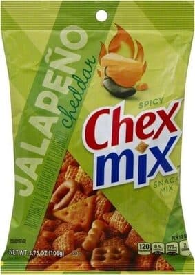 Mix jalapeno cheddar spicy snack mix