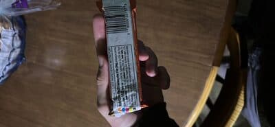 Dark Chocolate, Peanut & Almond Chewy Granola Bar