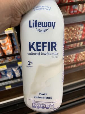 KEFIR cultured lowfat milk