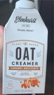Oat Creamer Caramel Macchiato