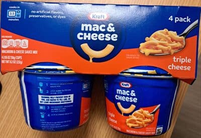 TRIPLE CHEESE MACARONI & CHEESE SAUCE MIX, TRIPLE CHEESE