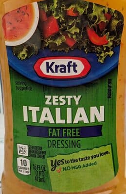 Fat Free Zesty Italian Dressing