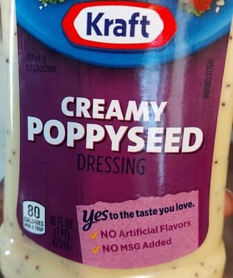 Creamy Poppyseed Dressing