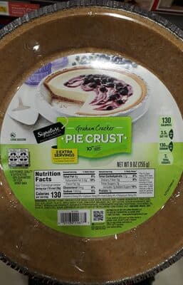 GRAHAM CRACKER PIE CRUST, GRAHAM CRACKER