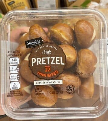 SOFT PRETZEL MINI BITES, SOFT PRETZEL
