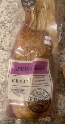 GRAINS & SEEDS ARTISAN BREAD, GRAINS & SEEDS