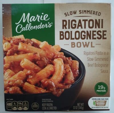 Rigatoni Bolognese Bowl
