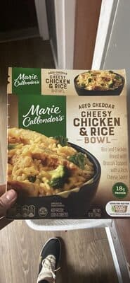 Cheesy Chicken & Rice Bowl