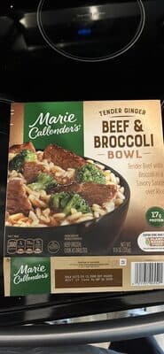 Tender Ginger Beef & Broccoli Bowl