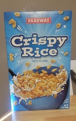 CRISPY RICE TOASTED RICE CEREAL, CRISPY RICE